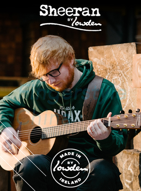 Lowden Ed Sheeran黄老板 签名款36寸/39寸民谣面单旅行吉他 现货