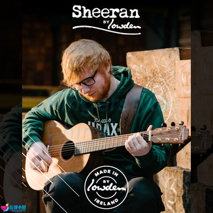 39寸民谣面单旅行吉他 Sheeran黄老板 36寸 现货 签名款 Lowden