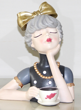 泡泡女孩生日礼物装饰摆件可爱