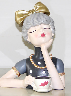 泡泡女孩生日礼物装饰摆件可爱