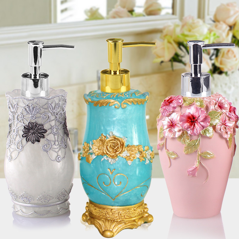 洗手液瓶子轻奢高档起泡分装瓶家用乳液瓶按压式美容店酒店沐浴露