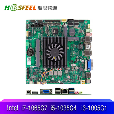 10USB全新10代itx工业主板3显示