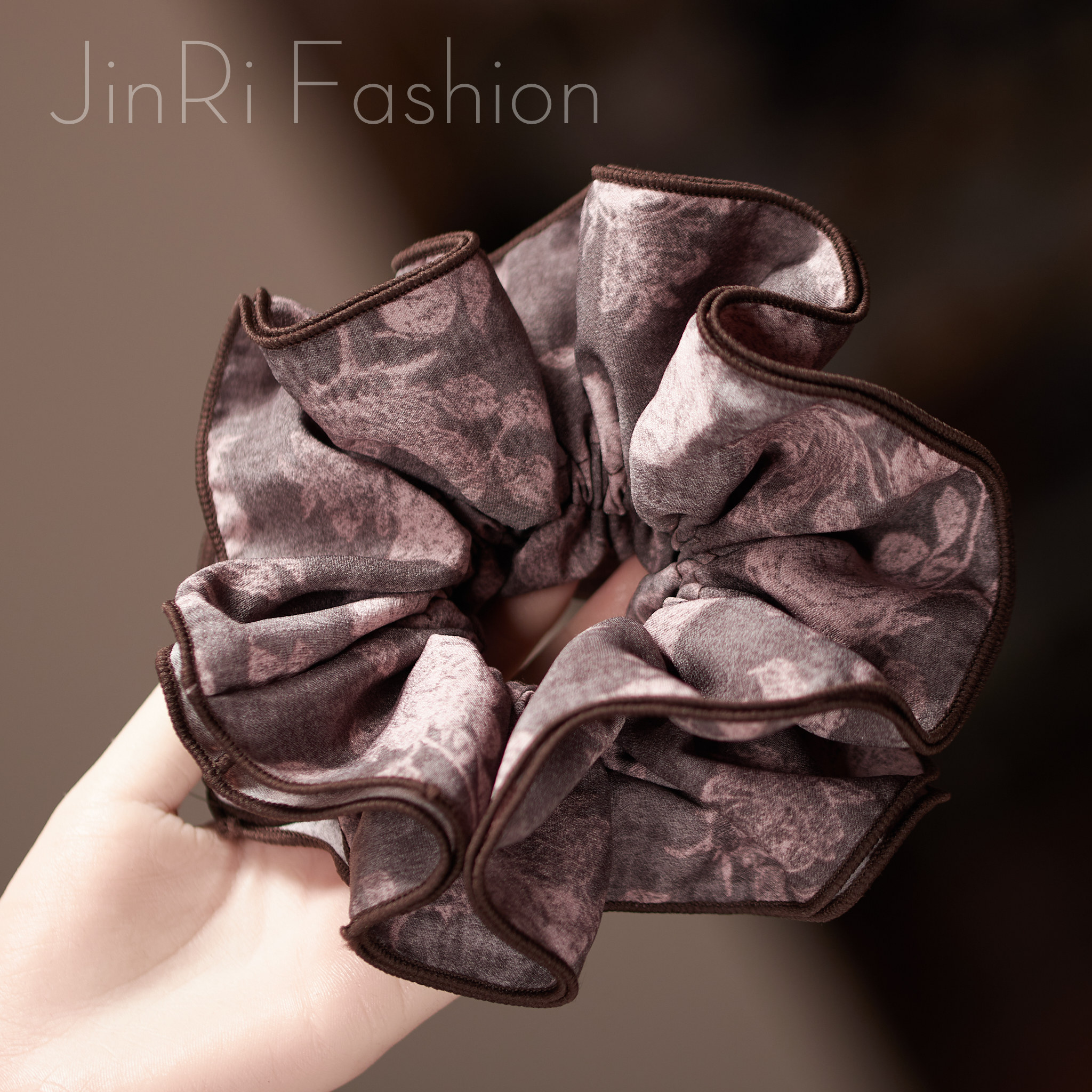 复古多层印花大肠发圈女韩国百搭高级感精致头绳扎马尾成人发饰,饰品/流行首饰/时尚饰品新,发饰,淘宝优惠券,粉丝福利购,淘宝优惠卷