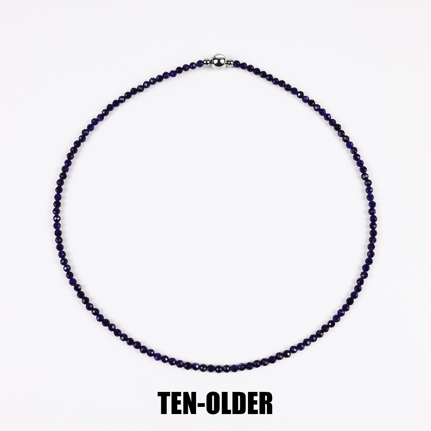 原创设计天然篮纹苏打石项链磁扣强磁力方便佩戴蓝色百搭锁骨链,饰品/流行首饰/时尚饰品新,项链,淘宝优惠券,粉丝福利购,淘宝优惠卷