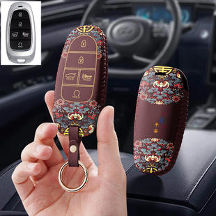 适用现代STARIA汽车钥匙套22海外智能遥控器包23款壳扣保护套男女