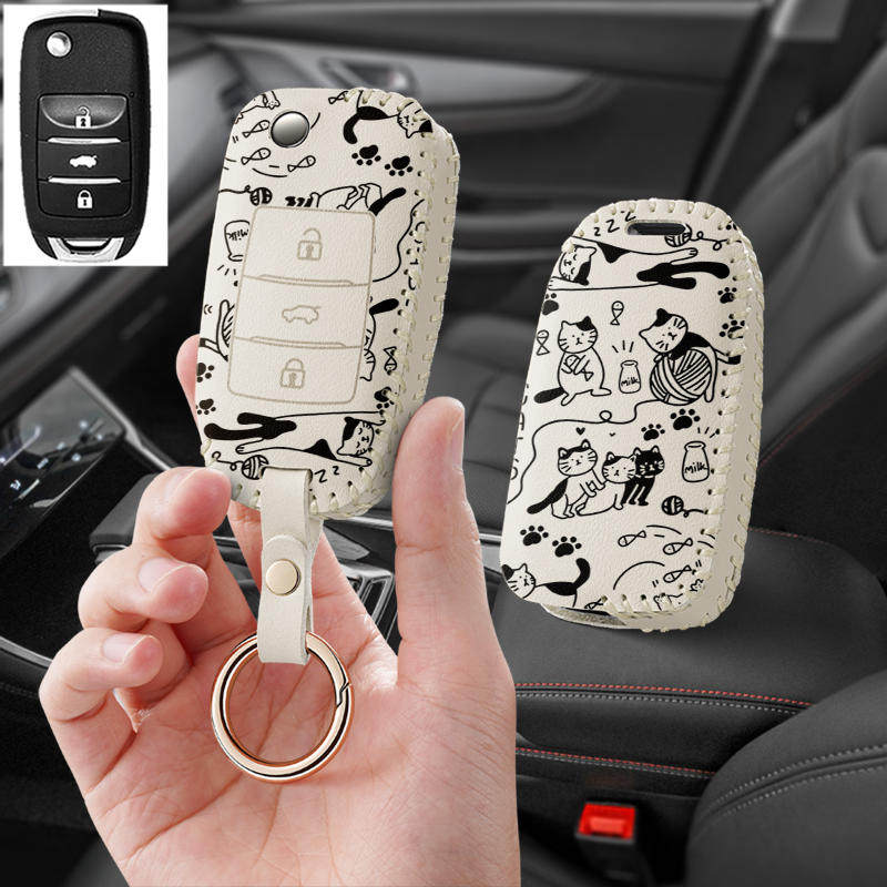 适用长安Lumin糯玉米香甜款奔奔Estar汽车钥匙套保护包壳扣女22款