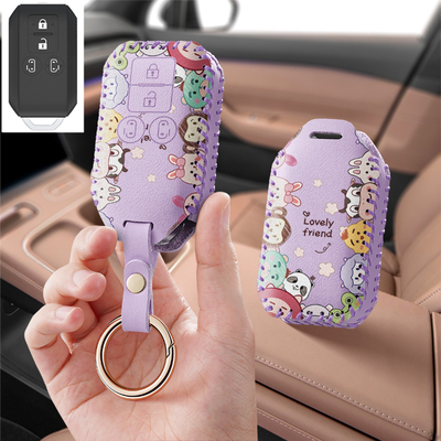 适用铃木SUZUKI汽车钥匙套保护套包壳XL7扣女高级Solio全包专用