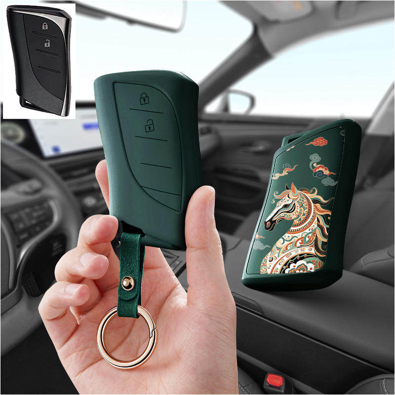 适用雷克萨斯lx600汽车钥匙套rx270保护套570包nx200壳GS扣CT女RZ