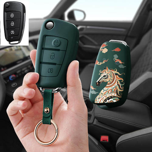 适用2022款吉利远程锋锐星享V5E汽车钥匙套v6e遥控保护套壳包扣女