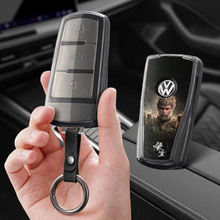 适用众泰SR7大众CC迈腾T700汽车钥匙套SR9保护套包壳扣女高级专用