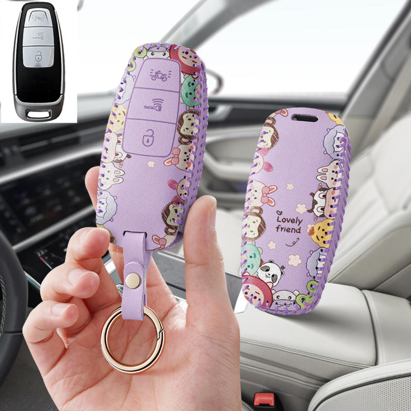 适用猎变机甲蜂150摩托车钥匙套25款200改装遥控包壳扣保护套男女