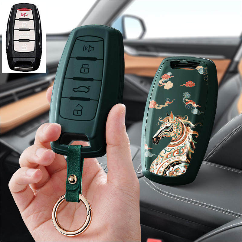适合哈弗H6汽车钥匙套第三代M6长城炮F7x扣H2s包H4女H7壳H9大狗F5