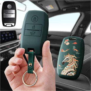 适用东风起亚k2汽车钥匙套k3保护套包k4壳k5扣kx3女kx5高级专用男