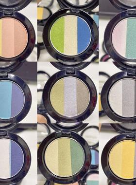 Bute-temps的手工三色眼影腮红高光盘内芯克莱因蓝咸菜色