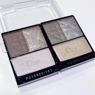 周佳简装三色滑盖眼影可眉粉眼线粉钻石高光便携781 481