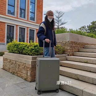 康赛631行李箱学生密码箱拉链拉杆箱静音万向轮耐摔防刮旅行箱