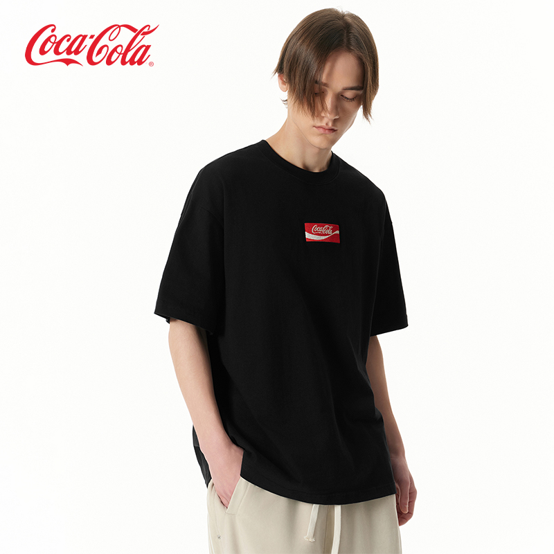 Coca-Cola可口可乐圆领短袖T恤