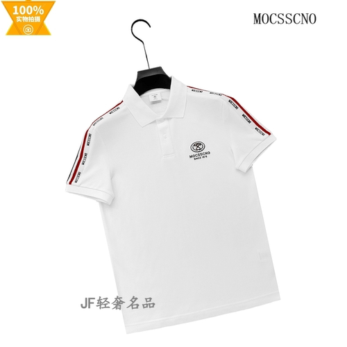 MOCSSCNO曼斯凯奴 2026春夏新款翻领poIo衫 肩标彩带 时尚潮流款