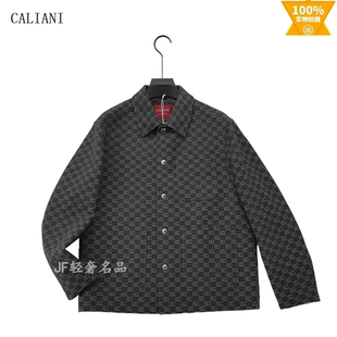 CALIANI卡里亚尼 2025秋冬新款翻领棉羊毛夹克衫 溜肩宽松大气款