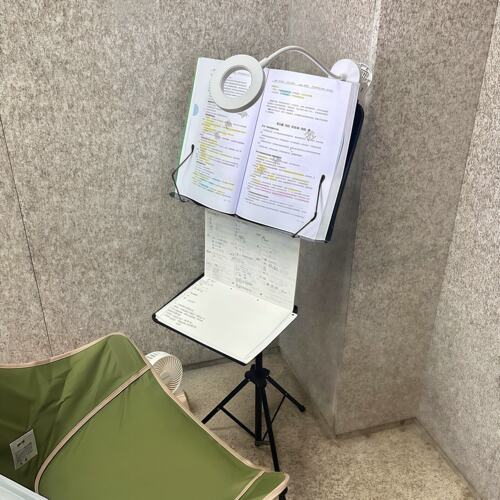 考研好物！背书支架架子书架书桌一体专升本看书落地便携阅读架