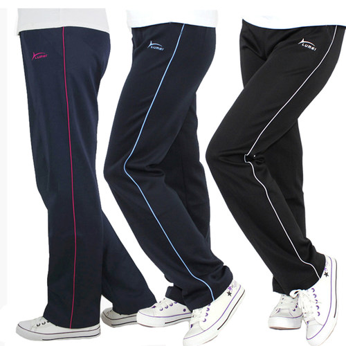 鲁美南韩丝运动裤春秋高腰夏薄款