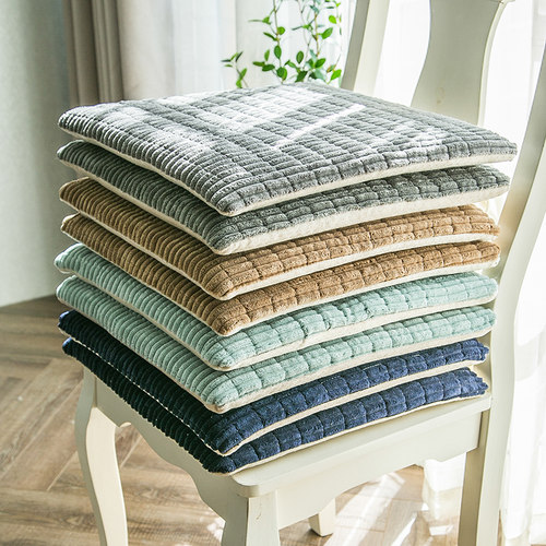 风毛绒北欧风毛绒凳餐椅垫北欧