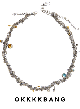 Okkkkbang原创手工金属编织项链