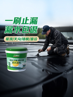 【好物体验分享】三棵树屋顶防水补漏材料房顶楼顶裂缝涂料