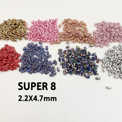 super8捷克手工散珠饰品材料