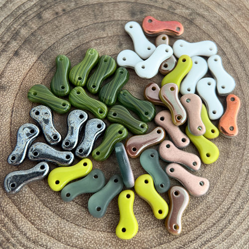 独家双孔链条珠linkbead