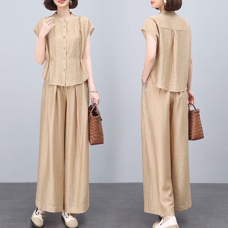 欧美外贸休闲运动服套装夏季