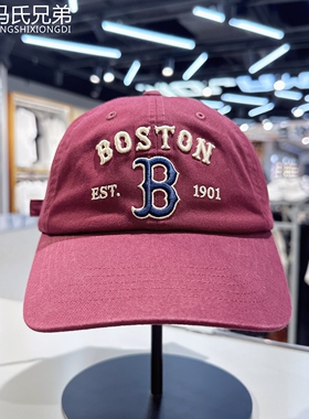 MLB 25年秋季新款男女时尚复古休闲潮流刺绣软顶棒球帽3ACPB105N