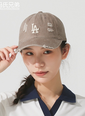 MLB26年春季男女休闲时尚运动做旧软顶防晒棒球帽鸭舌帽3ACPVV34N