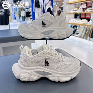 休闲增高厚底赛博老爹鞋 MLB 男女情侣时尚 新款 3ASHW055N 25年秋季