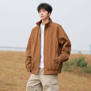 2026 春季新款 森系男女休闲立领飞行夹克JK257866-特P58图片