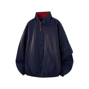 2026春季新款男女美式复古撞色翻领夹克 JK2699860-P65，男装夹克，星座418-2