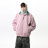 2026春季新款美式复古撞色翻领夹克JK2699860-P65，男装夹克，星座418-2