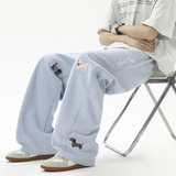 现货2026春季高品质趣味腊肠狗刺绣弯刀阔腿休闲裤 K2507-特P50,男装休闲裤,星座418-2,四季星座 现货2026春季高品质趣味腊肠狗刺绣弯刀阔腿休闲裤 K2507-特P50,男装休闲裤,星座418-2,四季星座