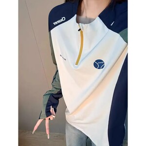现货 网图 2026春季半拉链户外骑行服圆领长袖TX25280-特P45图片