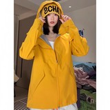 2026春季多巴胺色情侣连帽户外防风防水冲锋衣夹克JK2588-特P58，男装夹克，星座418-2