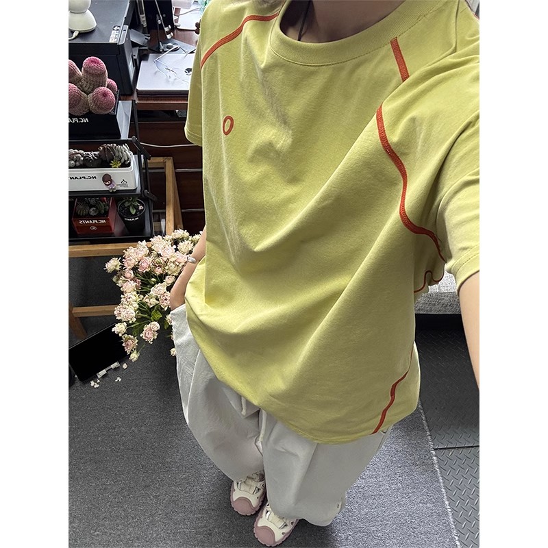 现货2025夏季凉感速干短袖户外运动T恤TX2519-特P24,女装T恤,星座418-2