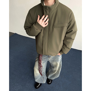 2025冬季新款立领工装加厚棉服MY258833-特P80，男装棉衣，星座418-2