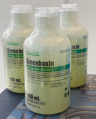 【国内现货】韩国院线 Greenboxin 舒缓镇定退红凝胶型精华