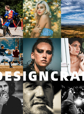 Lightroom预设FroPack12复古胶片风格黑白戏剧性肖像摄影LR滤镜PS