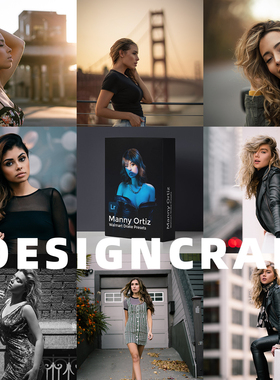 Lightroom预设MANNY ORTIZ WALMART DRAKE人像LR滤镜PS