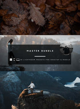 Lightroom预设pohleroid大师包复古徕卡情绪色调摄影LR预设PS滤镜