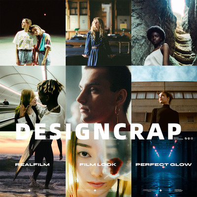 Lightroom预设filmx复古电影胶片外观颗粒光晕偏色LR滤镜PS动作