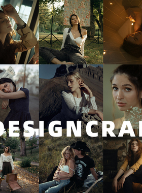 大师级Lightroom预设byandrei复古电影情绪色调人像摄影LR滤镜PS