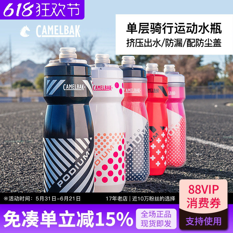 CAMELBAK驼峰骑行挤压水壶专业公路自行单车运动水瓶山地车防尘盖