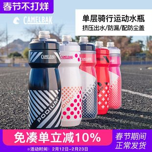 CAMELBAK驼峰骑行挤压水壶专业公路自行单车运动水瓶山地车防尘盖